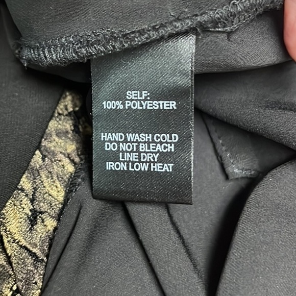 Storia,Black Lightweight Cocktail Pants, Pockets, Side Zip, Excellent Condition - Picture 8 of 10